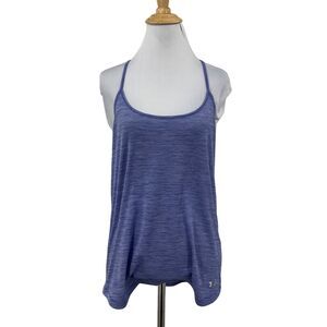 Under Armour Loose Tank Top Womens S Small Regatta Heatgear Scoop Neck Active